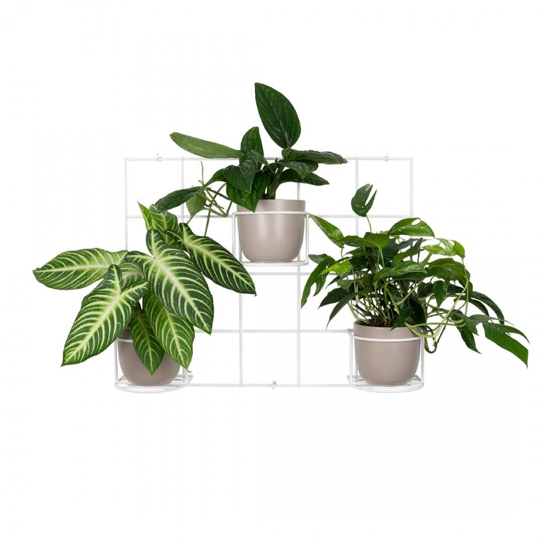 krata ścienna biała